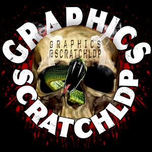 scratch logo black back